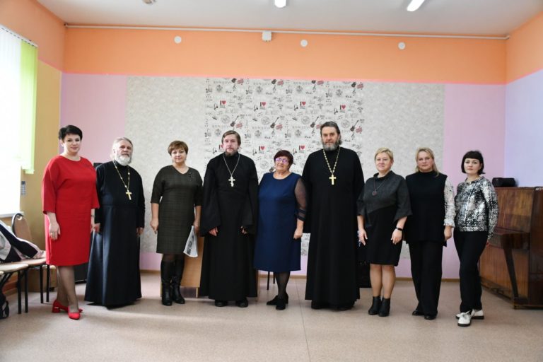 Встреча представителей образования и Городокского благочиния.