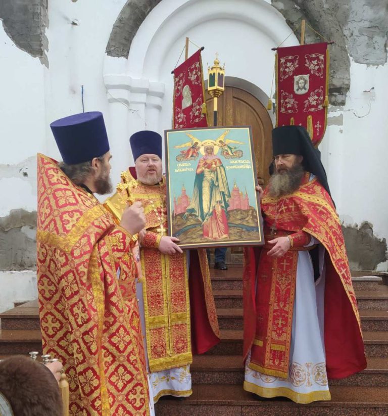 Престольный праздник в храме святой великомученицы Анастасии Узорешительницы аг. Бычиха