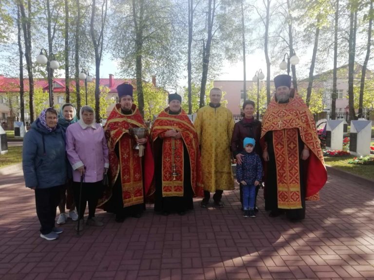 Лития по усопшим воинам