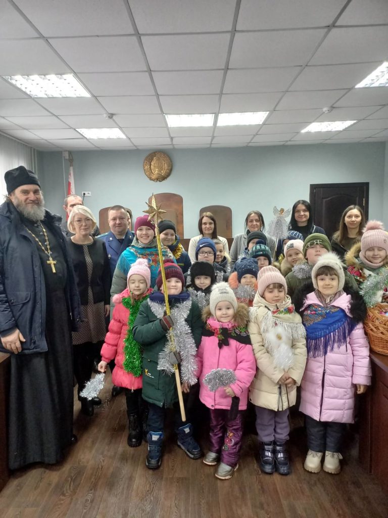 Поздравления от учеников воскресной школы