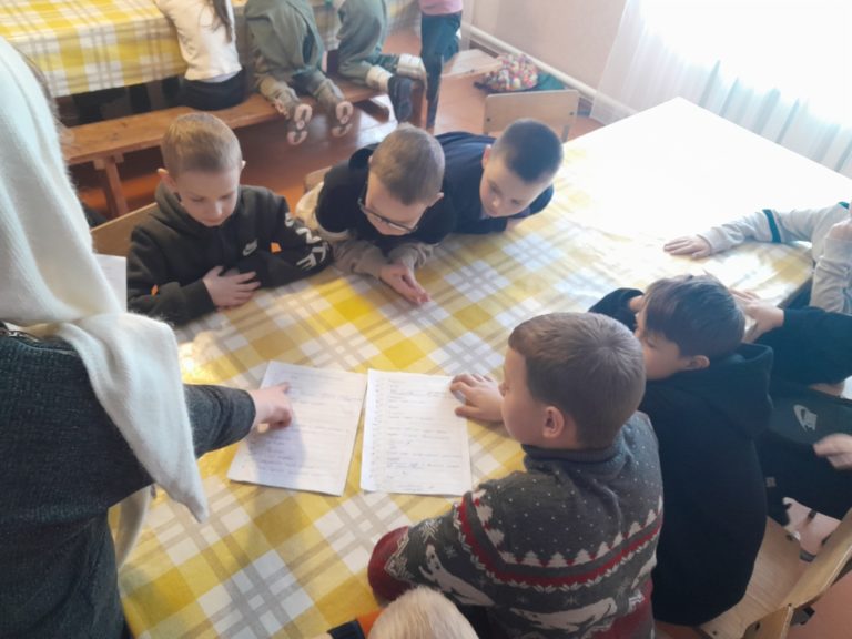 Интелектуальный турнир в воскресной школе