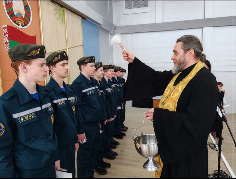 Открытие клуба Юных спасателей