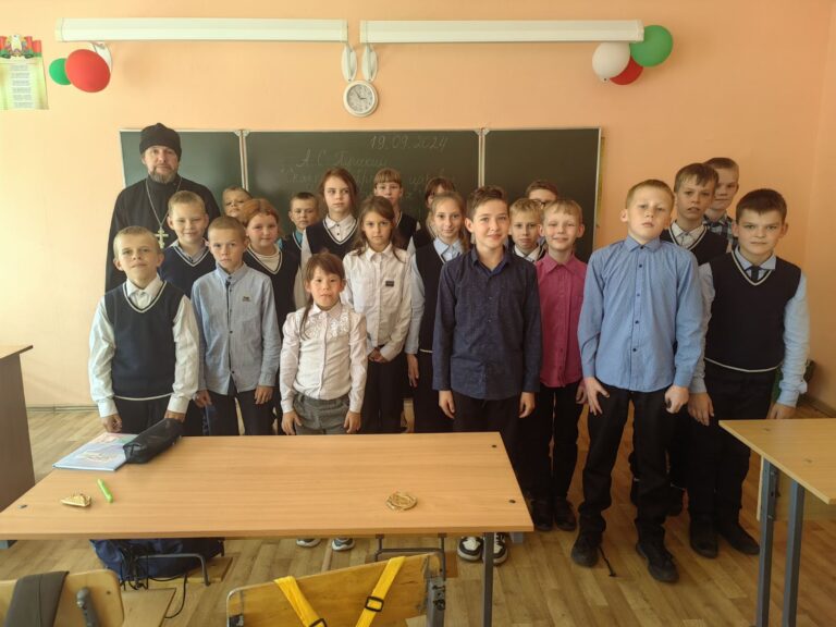Урок духовности в Средняя школе №2