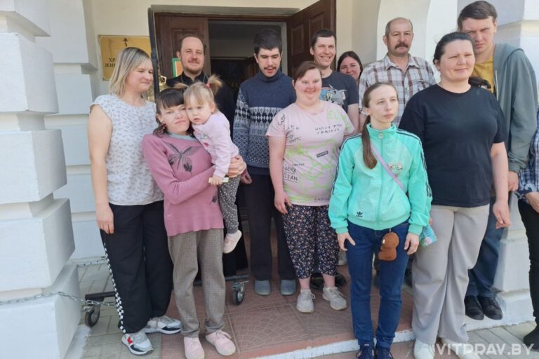 Иерей Владимир Догодька принял участие в пасхальном мероприятии в Городокском ТЦСОН
