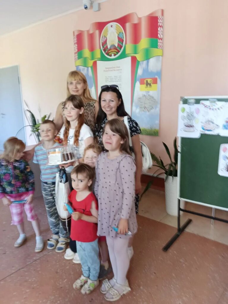 25 июля члены сестричества храма Святой Живоначальной Троицы г. Городка посетили ГУО «Социально-педагогический центр Городокского района»